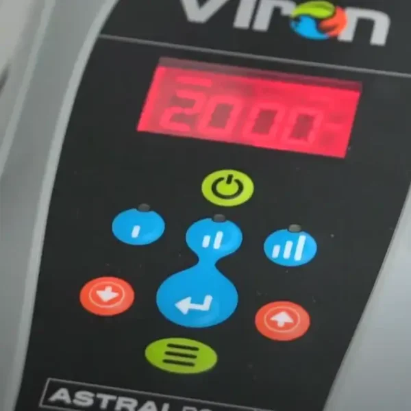 The AstralPool Viron XT MkII P520c Variable Speed Pool Pump delivers powerful, energy efficient performance, making it ideal for larger pools or those with demanding systems like water features and in floor cleaning. Its advanced variable speed technology allows precise adjustment of flow rates to meet your pool’s specific needs, reducing energy consumption and operational costs.
Built with durability in mind, the P520c Pool Pump features premium components and a robust design to handle tough conditions while operating quietly to preserve your outdoor peace. The easy to use control panel with programmable timers ensures effortless management of filtration, backwashing and circulation. Experience superior water quality, longevity and cost savings with the AstralPool Viron XT MkII P520c the ultimate pool pump for high performance pool care.