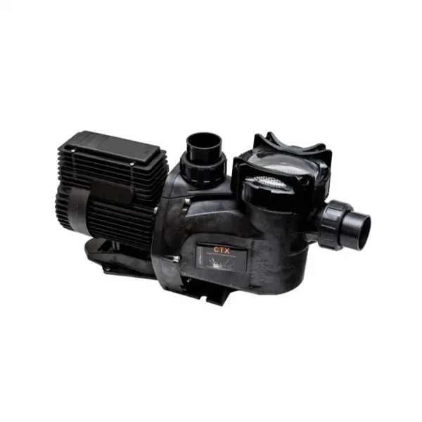 The AstralPool CTX 280C 1HP Pool Pump is a high performance solution for modern pools and spas. Designed to handle demanding conditions, it features a robust build and delivers powerful water flow with a maximum rate of 280 liters per minute. Its energy efficient design reduces operating costs by moving more water in fewer hours, saving both time and money. The pump’s high head pressure ensures compatibility with in floor cleaning systems, multi jet spas and pool filters. Built with durable materials, the CTX 280C is reliable in all weather conditions and requires minimal maintenance. With its easy installation and long lasting performance, this pool pump is an excellent choice for maintaining clean, healthy pools efficiently.