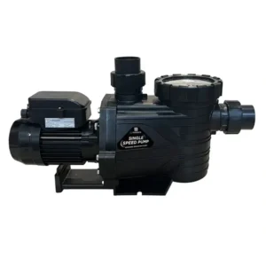 The PURESWIM 0.75HP Single Speed Pool Pump, expertly engineered in Australia for reliability and efficiency. Designed for pools up to approximately 40,000 liters, this pump delivers a robust flow of 190 liters per minute and a consistent 8-meter head, ensuring your pool water remains crystal clear. Its energy efficient, single speed operation minimizes running costs while offering low noise levels for a more enjoyable pool environment. Built to last with durable construction and backed by a 3-year warranty, this pump is the smart choice for hassle free pool maintenance. Enjoy the peace of mind that comes with the Pureswim pool pump’s advanced engineering and quality craftsmanship, making every swim a refreshing experience. Available now at Pool Shop Gold Coast.